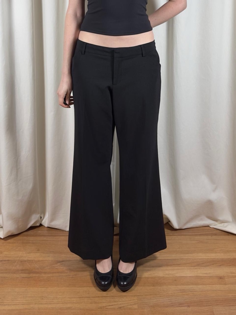 Low Rise Bootcut Pants - Picture 2 of 8